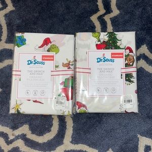 Pottery Barn Kids Grinch Pillowcases